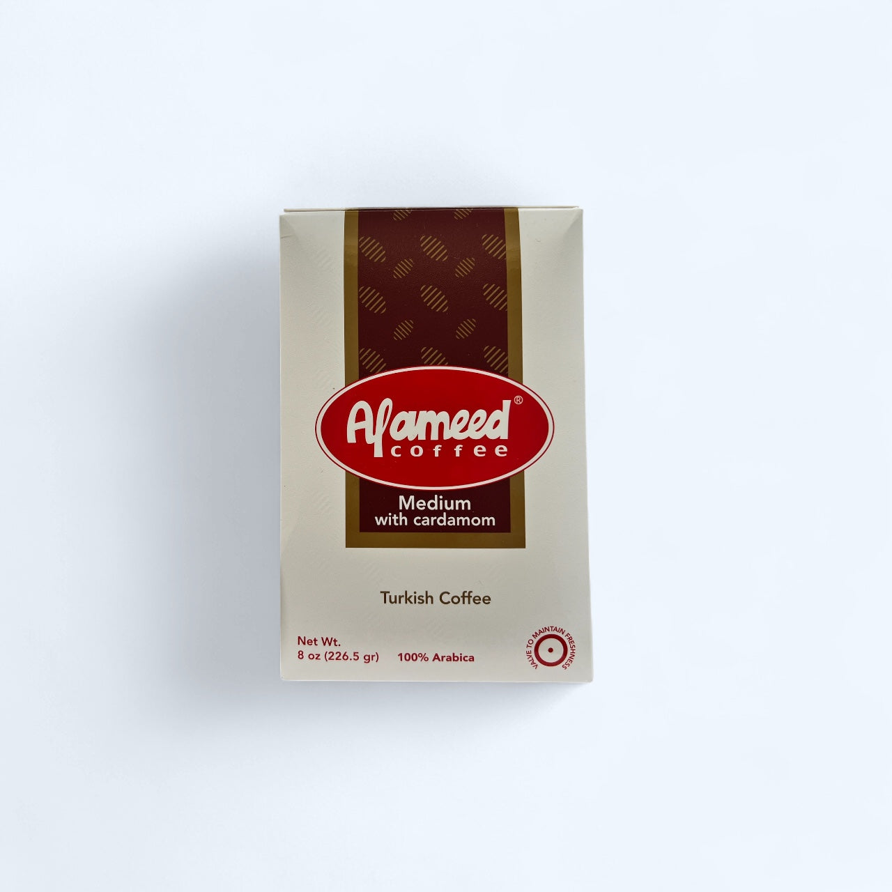 Alameed Coffee- Medium with cardamom