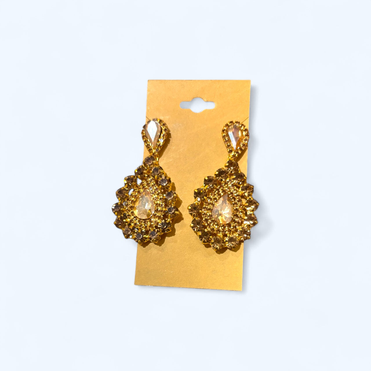 Bridal Double Drop Earrings