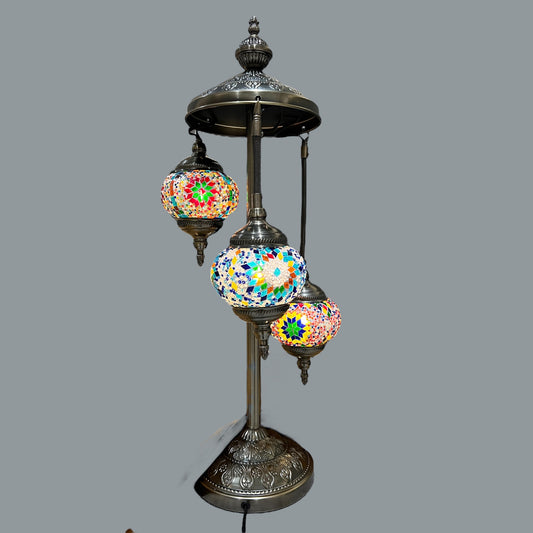 Turkish lamp 3 globes